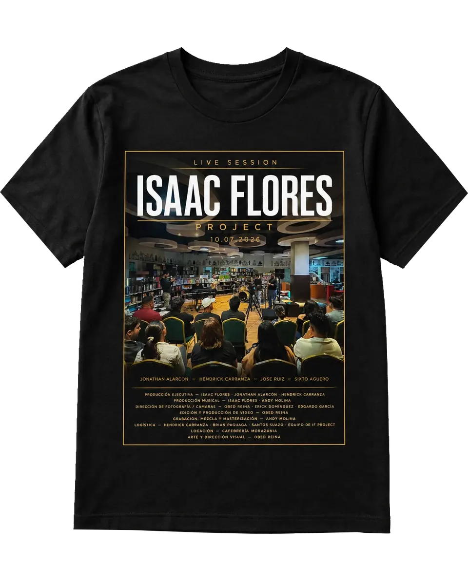Isaac Flores Live Session T-Shirt
